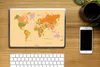 MuchoWow® Laptop Aufkleber Sticker Cover Weltkarte - Produktbild-Vorschau 2