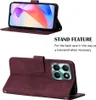 Flipové kožené pouzdro pro Honor X6A peněženkový design Náhled obrázku produktu 3