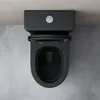 doporro Stand-WC mit Spülkasten komplett schwarz matt inkl. Produktbild-Vorschau 4