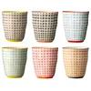 Bloomingville Carla Tasse rouge Faïence Lot de 6 Voir les images du produit 1
