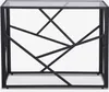 Tavolo da ingresso dal design moderno 100x40x78cm con piano Anteprima dell’immagine prodotto 1