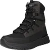 A black winter boot with gray accents is shown against a white background. Voir les images du produit