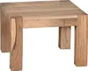 A wooden side table on a white background. Produktbild-Vorschau