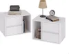 Table de nuit Vicco Vimogo Blanc Lot de 2, Model 55281 Voir les images du produit 5