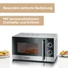 Severin 2-in-1 Mikrowelle mit Grillfunktion 700W, Grillofen Produktbild-Vorschau 2