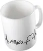 Huuraa Kaffeetasse Allgäu Geschenk Tasse Weiß 330ml Allgäu Produktbild-Vorschau 1