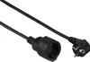 Hama 00047869, 3 m, tipo F, nero, 1 presa CA, nero, 200 mm Anteprima dell’immagine prodotto 2