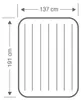 Intex 64102 Durabeam Full Single High Airbed 191x137x25cm Náhľad obrázku produktu 27