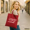 Huuraa Jutebeutel Gotha verliebt 10 Liter Classic Red Produktbild-Vorschau 2