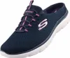 Skechers Summits Swift Step Damen Sabot Blau Náhľad obrázku produktu 8