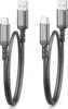deleyCON 0,30m USB-A auf USB-C Kabel Ladekabel Datenkabel, Produktbild-Vorschau 1