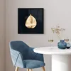 MuchoWow® MuchoWow® Gerahmtes Poster Blätter - Schwarz und Produktbild-Vorschau 5