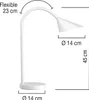 Unilux SOL, Weiß, Elastomer, Metall, Kunststoff, Büro, 1 Produktbild-Vorschau 2