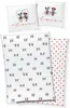 Disney Mickey & Minnie Mouse Bettwäsche 80x80 + 135x200 cm Produktbild-Vorschau 1
