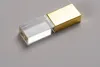 Sada: USB KRYSTAL zlatý 3.0 16GB, kombinácia sklo a kov, Náhľad obrázku produktu 3
