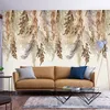 Vlies Fototapete - Minimalist boho landscape - dangling Produktbild-Vorschau 2