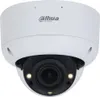 A white dome security camera with a black lens is shown against a white background. Produktbild-Vorschau