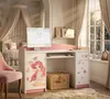Happy Babies Schreibtisch mit Schubladen Bürotisch für Produktbild-Vorschau 2