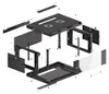 Lanberg WF01-6404-10B, Wandmontiertes Regal, 4U, 60 kg, Produktbild-Vorschau 20