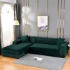 2er Set Sofabezug - Grün - 2-Sitzer 145-185 cm - Produktbild-Vorschau 7