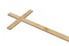 Großes Grabkreuz aus Eiche 170 cm – Handgefertigtes Produktbild-Vorschau 3