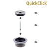 WAGNER QuickClick® Filzgleiter ULTRASOFT SLIM - 4x Produktbild-Vorschau 4