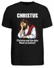 Maglietta con scritta "Christus Mal Hin Maul Halten Jesus Anteprima dell’immagine prodotto 2