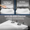 Wilford & Sons Premium WC-Sitz D-Form mit Absenkautomatik Produktbild-Vorschau 5