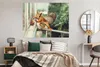 MuchoWow® Poster Eichhörnchen - Fenster - Herbst - Produktbild-Vorschau 4