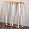 Faltbarer Wäschetrockner, Bambus, Metall 74 x 100 x 43 cm Produktbild-Vorschau 5