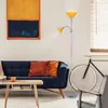 Rabalux Lampadaire argenté Action avec abat-jour orange Voir les images du produit 3