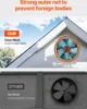 VEVOR Solar Ventilator, 400 x 150 mm, Solar Powered Fan, Produktbild-Vorschau 5