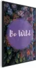Posterpapier Poster - Be Wild 29.7x42 cm Text c-C-0220-ao-a Produktbild-Vorschau 1