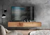 TV Board zum hängen 220cm "Belfast" Wildeiche massiv Produktbild-Vorschau 1