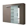 doporro Glasschiebetür komplettset Softclose 77,5 x 205cm Produktbild-Vorschau 1