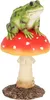 Esschert Design Mouche agaric avec grenouille Voir les images du produit 3