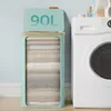 Kosz na pranie 90L 1 komorowy miętowy Podgląd zdjęcia produktu 4