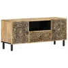 vidaXL Armoire TV 105x33x46 cm bois massif mangue Voir les images du produit 1