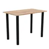 AKKE Gold Craft Tisch mit schwarze beine LxBxH: 80x60x74 cm Produktbild-Vorschau 2
