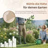 Floranica Beeteinfassung Rasenkante Holz 40 x 200 cm Braun Produktbild-Vorschau 2