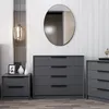 Skye Decor, Kale Luxe - 4801, Kommode, Anthrazit, 100 % Produktbild-Vorschau 3