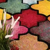 TT Home Wohnzimmer Teppich Bunt Kurzflor Wohnzimmerteppich Produktbild-Vorschau 3