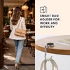 kwmobile Taschenhalter für Tisch - 2x Handtaschenhalter für Produktbild-Vorschau 2