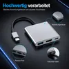 USB-C auf HDMI Adapter 3-in-1 Hub – 4K 30Hz HDMI, USB 3.0 Produktbild-Vorschau 8