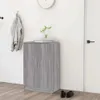 vidaXL Szafka na buty Szara Sonoma 60x35x92 cm Materiał Podgląd zdjęcia produktu 3