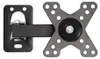 A black metal wall mount bracket for a monitor or TV. Náhled obrázku produktu