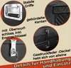 Box na tažné zařízení Černý box na nářadí Box na náklaďák Náhled obrázku produktu 4