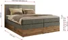 MKS MEBLE Boxspringbett WOOD CLASSIC KING, Doppelbett mit Produktbild-Vorschau 7