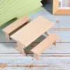 1/12 casa delle bambole in miniatura legno mobili tavolo Anteprima dell’immagine prodotto 1
