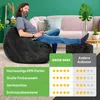 Green Bean® 2er Set Indoor XXL Sitzsack + Pouf mit Produktbild-Vorschau 3